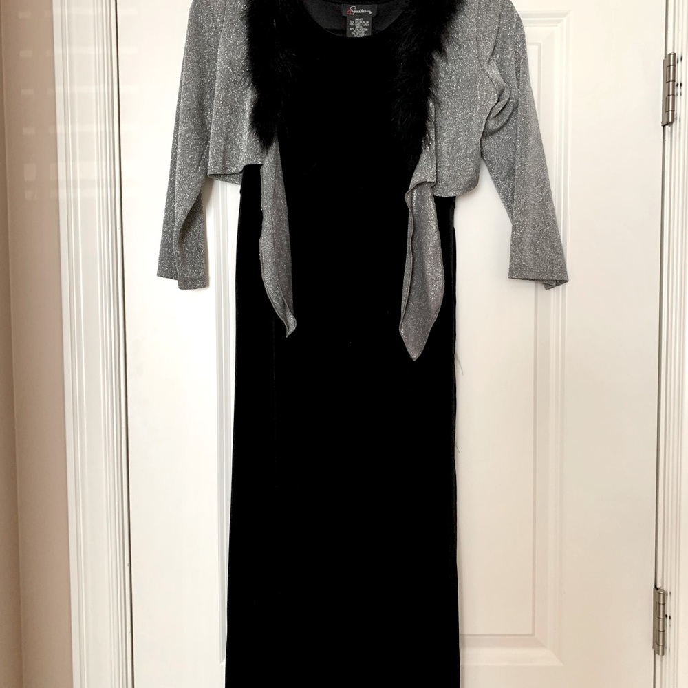 Two-piece maxi dress